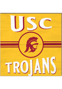 KH Sports Fan USC Trojans 10x10 Retro Sign