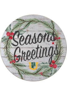 KH Sports Fan USF Dons 20x20 Weathered Seasons Greetings Sign