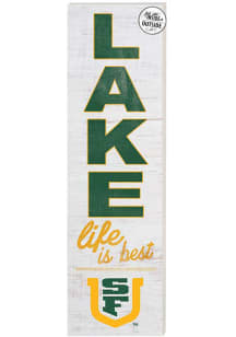 KH Sports Fan USF Dons 10x35 Lake Life is Best Indoor Outdoor Sign
