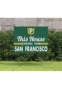 USF Dons 18x24 This House Cheers Yard Sign
