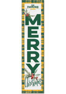 KH Sports Fan USF Dons 11x46 Merry Christmas Leaning Sign