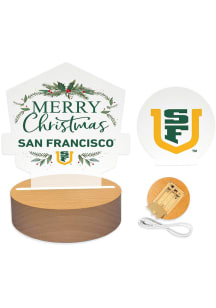 USF Dons Holiday Light Set Desk Accessory