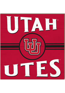 KH Sports Fan Utah Utes 10x10 Retro Sign