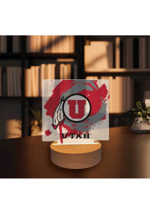 Utah Utes Paint Splash Light Desk Accessory