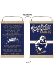 KH Sports Fan Georgia Southern Eagles Fight Song Reversible Banner Sign