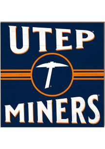 KH Sports Fan UTEP Miners 10x10 Retro Sign