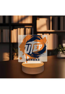 UTEP Miners Paint Splash Light Desk Accessory