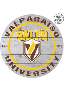 KH Sports Fan Valparaiso Beacons 20x20 In Out Weathered Circle Sign