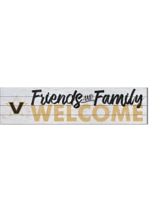 KH Sports Fan Vanderbilt Commodores 40x10 Welcome Sign