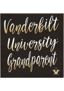 KH Sports Fan Vanderbilt Commodores 10x10 Grandparents Sign