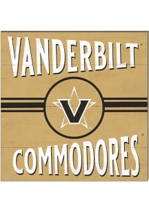 KH Sports Fan Vanderbilt Commodores 10x10 Retro Sign