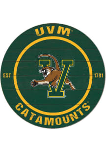 KH Sports Fan Vermont Catamounts 20x20 Colored Circle Sign