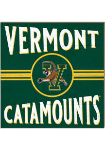 KH Sports Fan Vermont Catamounts 10x10 Retro Sign