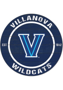 KH Sports Fan Villanova Wildcats 20x20 Colored Circle Sign