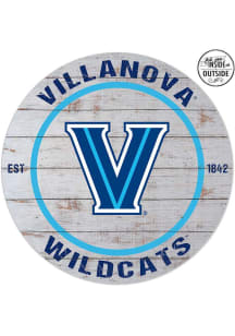 KH Sports Fan Villanova Wildcats 20x20 In Out Weathered Circle Sign