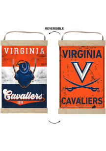 KH Sports Fan Virginia Cavaliers Reversible Retro Banner Sign