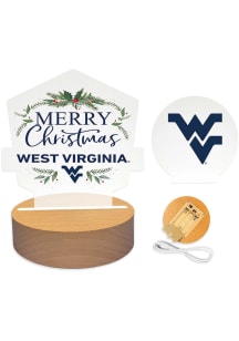 West Virginia Mountaineers Holiday Light Set Desk Accessory