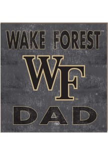 KH Sports Fan Wake Forest Demon Deacons 10x10 Dad Sign