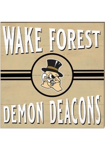 KH Sports Fan Wake Forest Demon Deacons 10x10 Retro Sign