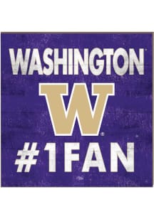 KH Sports Fan Washington Huskies 10x10 #1 Fan Sign