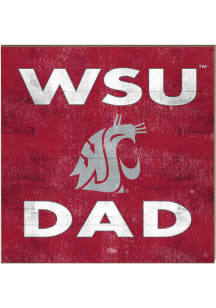 KH Sports Fan Washington State Cougars 10x10 Dad Sign