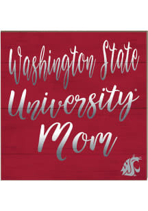 KH Sports Fan Washington State Cougars 10x10 Mom Sign