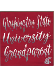 KH Sports Fan Washington State Cougars 10x10 Grandparents Sign