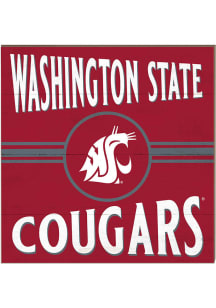 KH Sports Fan Washington State Cougars 10x10 Retro Sign