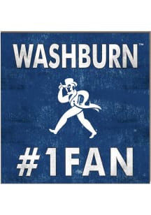 KH Sports Fan Washburn Ichabods 10x10 #1 Fan Sign