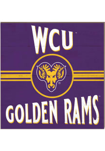 KH Sports Fan West Chester Golden Rams 10x10 Retro Sign