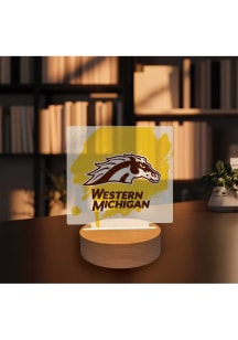 Western Michigan Broncos Paint Splash Light Desk Accessory