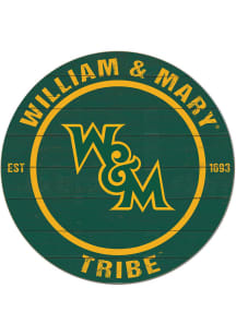 KH Sports Fan William &amp; Mary Tribe 20x20 Colored Circle Sign