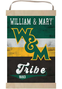 KH Sports Fan William &amp; Mary Tribe Reversible Retro Banner Sign