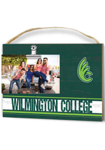 Wilmington College Quakers Clip It Colored Logo Photo Picture Frame