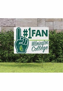 Wilmington College Quakers 18x24 Fan Yard Sign