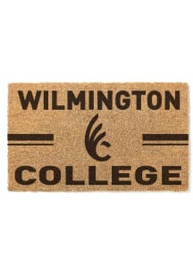 Wilmington College Quakers 18x30 Team Logo Door Mat