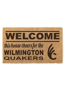 Wilmington College Quakers 18x30 Welcome Door Mat