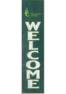 KH Sports Fan Wilmington College Quakers 11x46 Welcome Leaning Sign