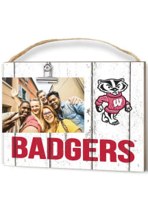Wisconsin Badgers Clip It Frame Picture Frame