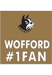 KH Sports Fan Wofford Terriers 10x10 #1 Fan Sign