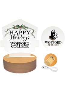 Wofford Terriers Holiday Light Set Desk Accessory