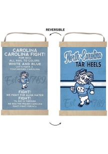 KH Sports Fan North Carolina Tar Heels Fight Song Reversible Banner Sign