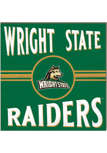 KH Sports Fan Wright State Raiders 10x10 Retro Sign