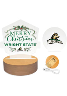 Wright State Raiders Holiday Light Set Desk Accessory