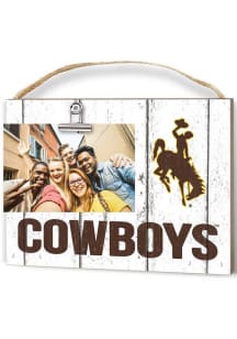 Wyoming Cowboys Clip It Frame Picture Frame