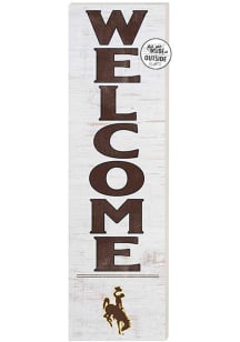 KH Sports Fan Wyoming Cowboys 10x35 Welcome Sign