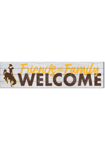 KH Sports Fan Wyoming Cowboys 40x10 Welcome Sign