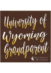 KH Sports Fan Wyoming Cowboys 10x10 Grandparents Sign