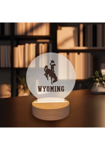 Wyoming Cowboys Logo Light Desk Accessory