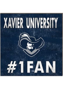 KH Sports Fan Xavier Musketeers 10x10 #1 Fan Sign